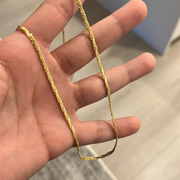 18k gold plated necklace - Picture 1 of 1